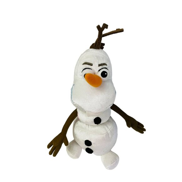 Disney Frozen Olaf Snowman Plush Doll White 11" x 6 1/2" - Picture 2 of 4